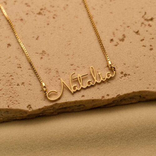 Personalized Gold Initial Necklace