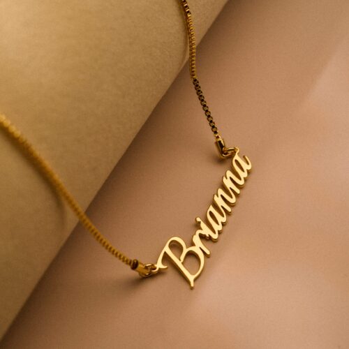 Personalized Silver Initial Necklace