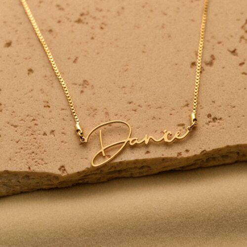 Personalized Silver Name Necklace