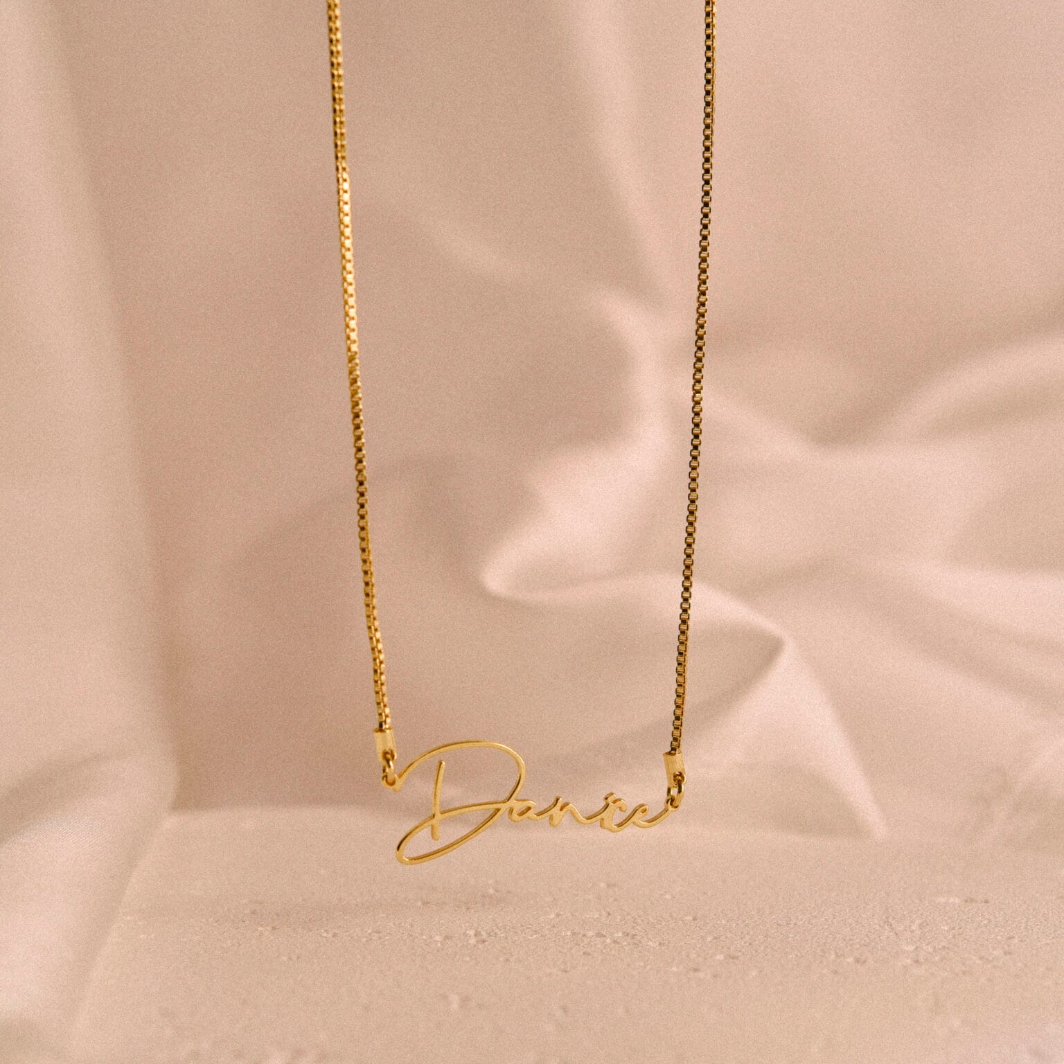 Personalized Silver Name Necklace