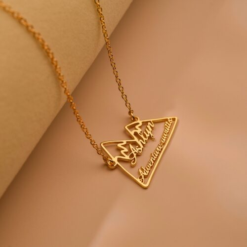 Personalized Adventure Awaits Necklace