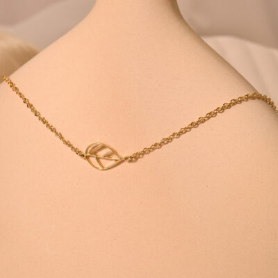 Leaf necklace 5