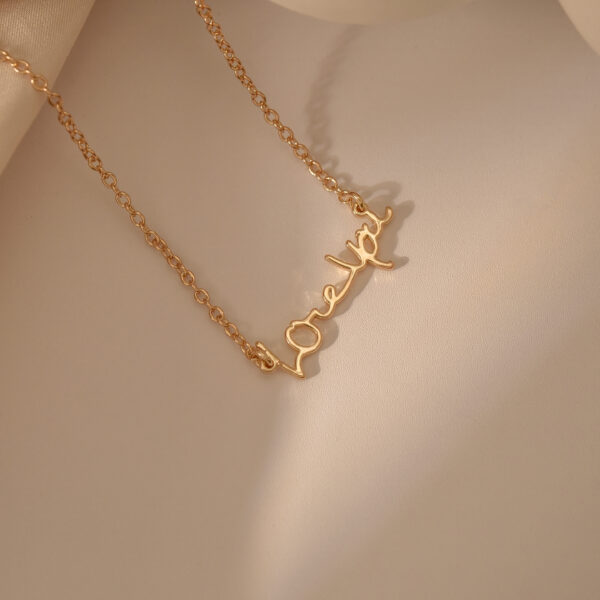 Personalized handwriting necklace 2