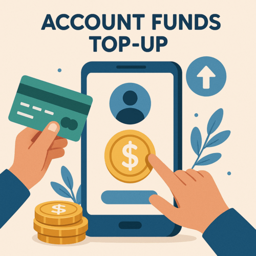 Account funds topup Account funds topup