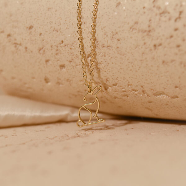 Bunny pendant necklace 3