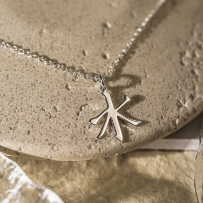 Chinese character necklace 4