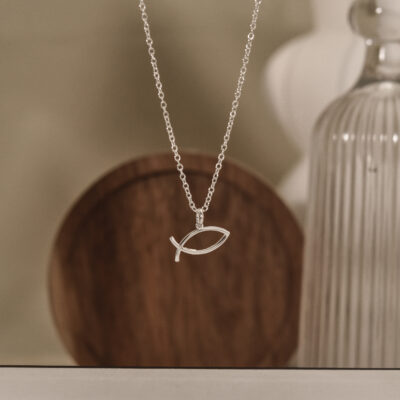 Christian fish necklace 1