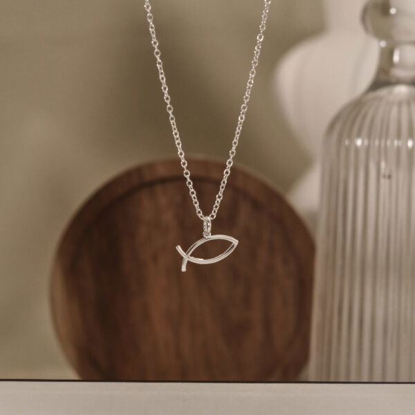 Christian fish necklace 1