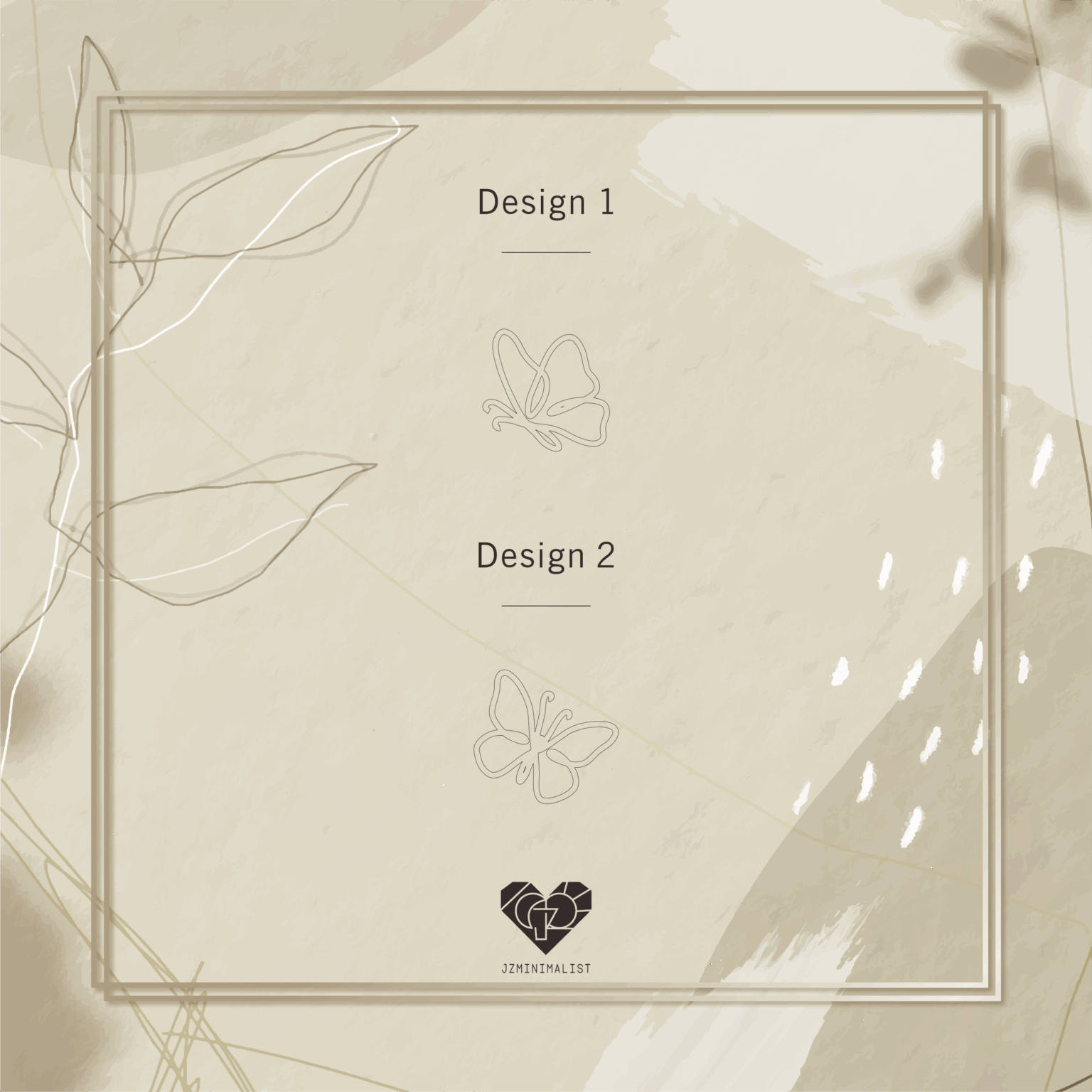 Jzminimalist Butterfly Chart