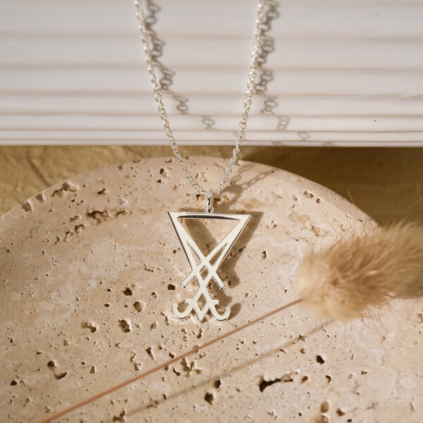 Sigil of lucifer necklace 4