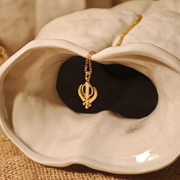 Sikhism symbol necklace 1