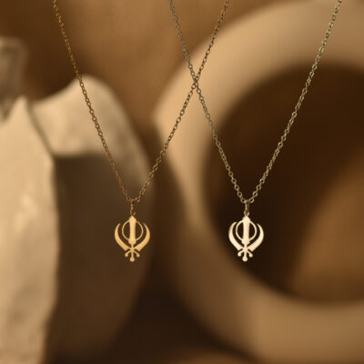 Sikhism symbol necklace 2