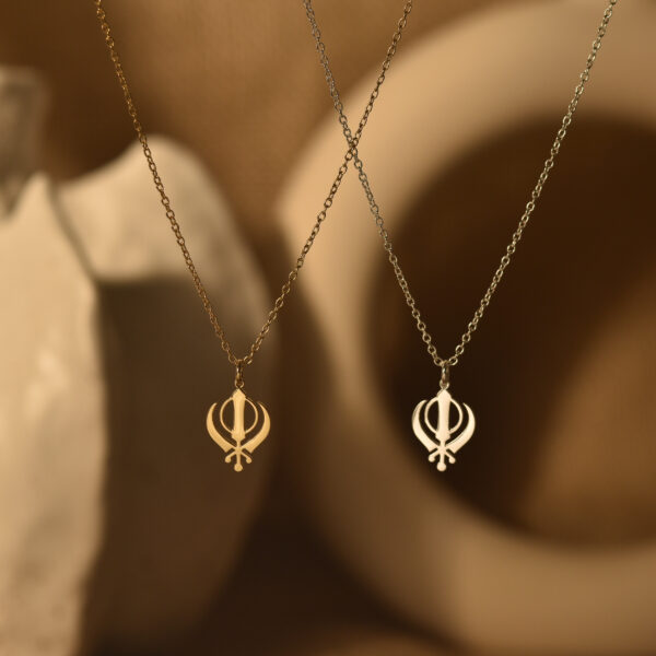 Sikhism symbol necklace 2