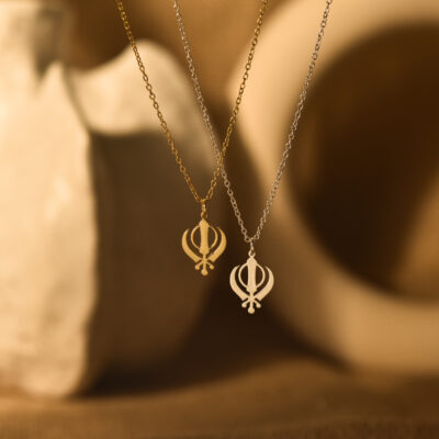 Sikhism symbol necklace 3