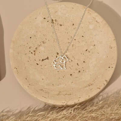 Tiny cat necklace 4