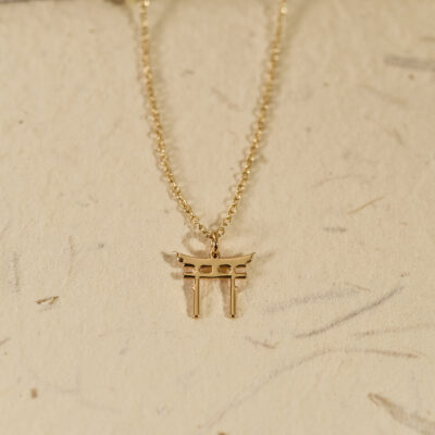Torii gate necklace 1
