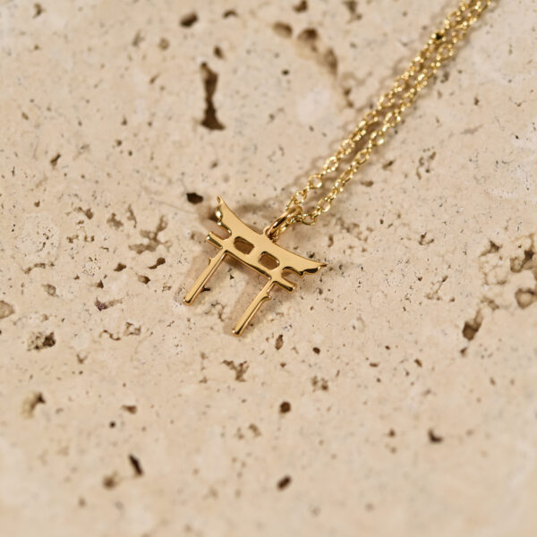 Torii gate necklace 2