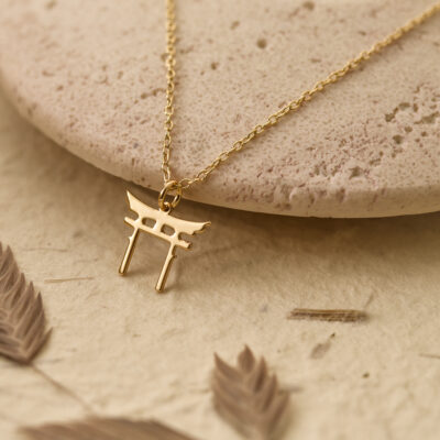 Torii gate necklace 3