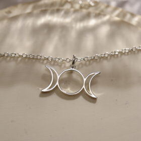 Triple goddess necklace 3