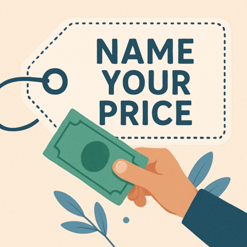name your price Name your price