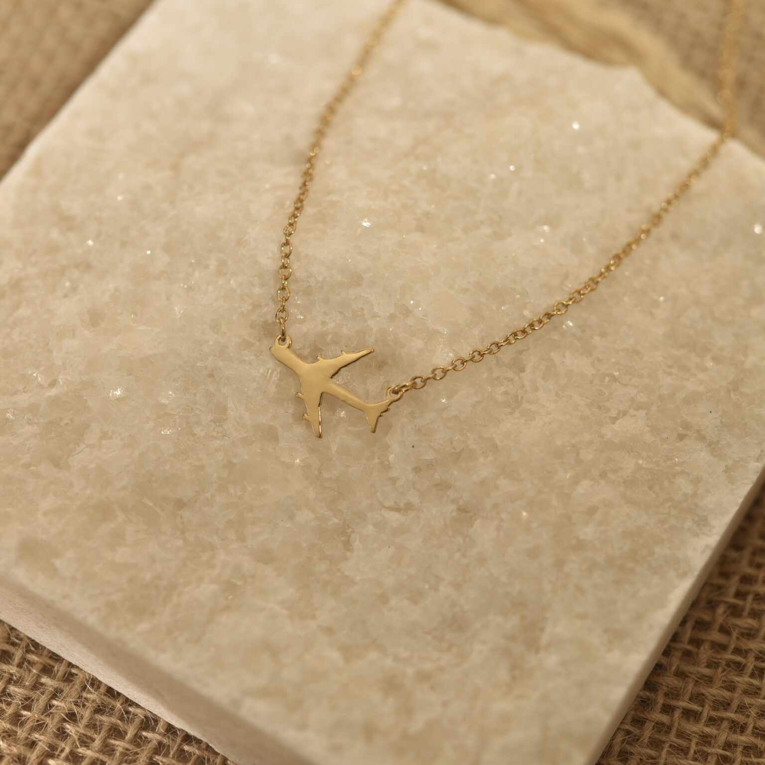 Airplane Necklace