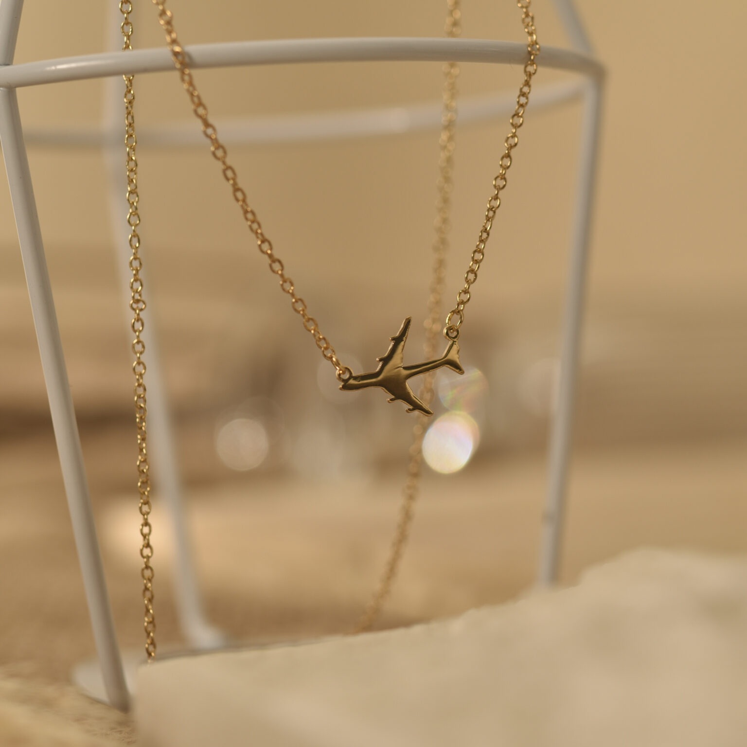Airplane Necklace