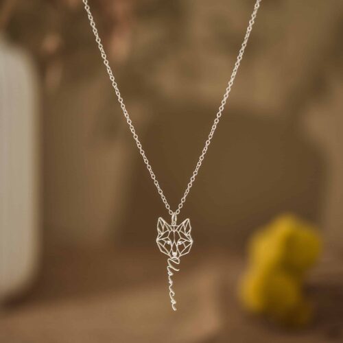 Personalized Origami Name Necklace-1 Personalized Origami Name Necklace